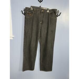 LRG Black Denim Jeans Size 42W 34L